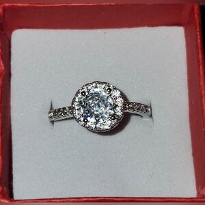 Adjustable Engagement Ring, Promise Eternity Ring